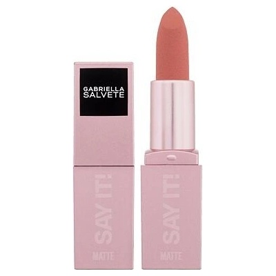 Gabriella Salvete Say It! It Matters matný rúž s púdrovým efektom 02 4 g