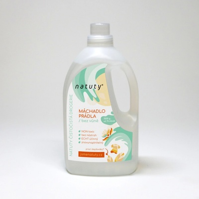 Natuty Máchadlo prádla bez vůně 1,5 l