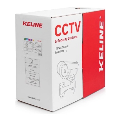 KELine Кабел FTP Cat. 5E KELine Euroclass ECA-RLX 100MHz, 305 метра (KELine Euroclass ECA-RLX 100MH)