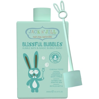 Jack N’ Jill Natural Bathtime Blissful Bubbles пяна за вана с играчка за правене на балончета 300ml