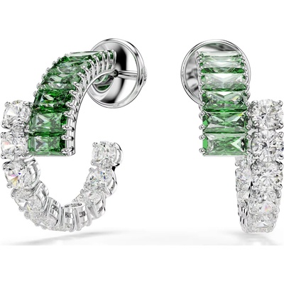 Swarovski Luxusné kruhové náušnice so zirkónmi Matrix 5732264