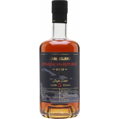 Cane Island Dominican Republic 5y 43% 0,7 l (čistá fľaša)