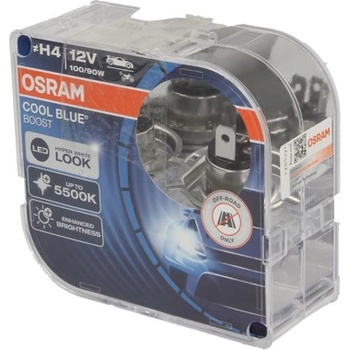 Image 1 of OSRAM Крушка OSRAM H4, 12V, 90/100W, 5000K, 850/550lm, 2 броя