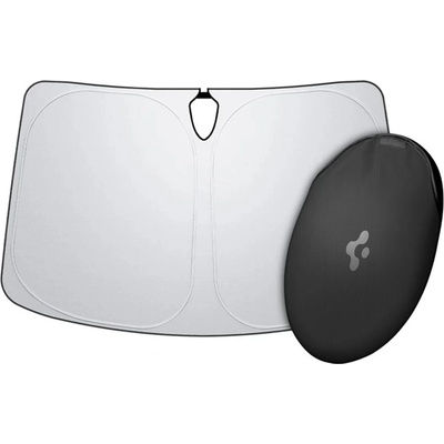 Spigen sluneční clona na čelní sklo do auta, černá Tesla Model S (ACP09305)