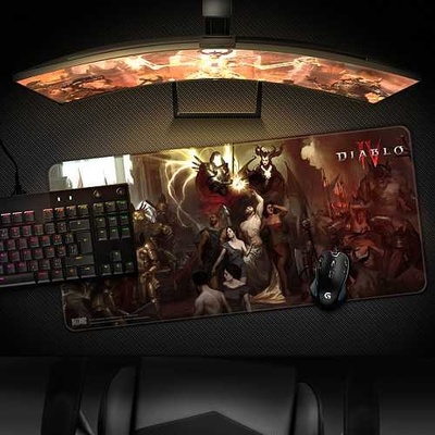 Blizzard Diablo 4 - Limitovaná edícia - podložka pod myš - veľkosť XL, FBLMPD4INALIL21XL