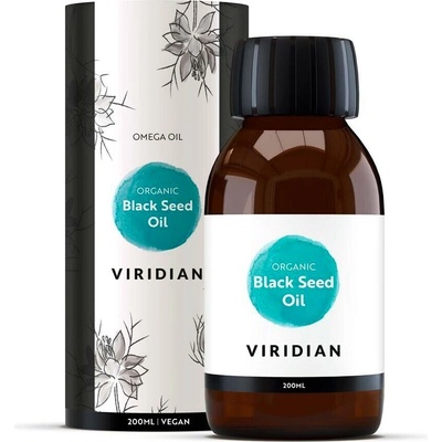 Viridian 100% Organic Black Seed Oil 200 ml