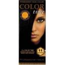 Color Time dlouhotrvající gelová barva na vlasy 11 modro-černá 85 ml