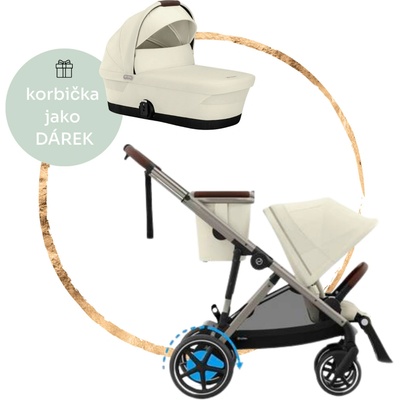 Cybex e-Gazelle S Seashell Beige 2024