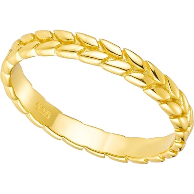 Olivie Strieborný prsteň COPÁNOK GOLD 8815