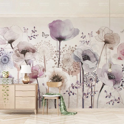 Art gift Фототапет Лилави макове