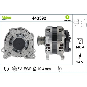generátor VALEO 443392