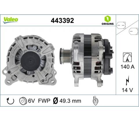 generátor VALEO 443392
