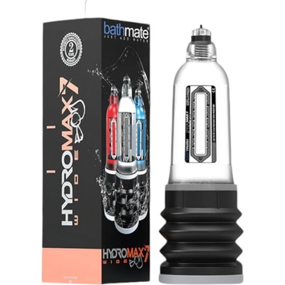 Bathmate Hydromax 7 Wide - хидравлична пенис помпа (прозрачна)