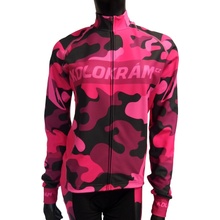 Kolokrám Camo Pink dlouhý rukáv zateplený dámský