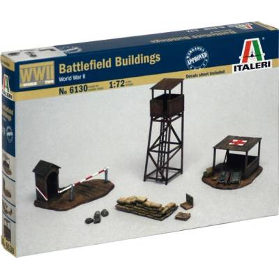 Italeri Battlefiel Buildings WWII 1:72