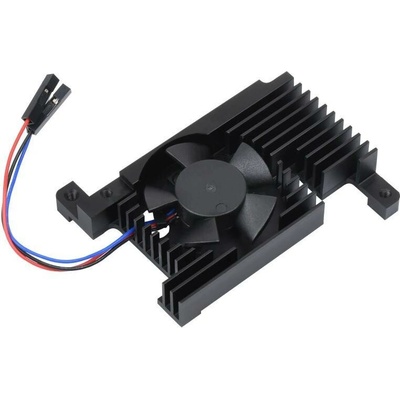 Waveshare Chladicí ventilátor All-in-one z hliníkové slitiny pro Raspberry Pi 4B