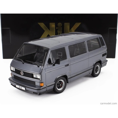 Kk-scale Volkswagen T3 Porsche B32 Minibus 1984 Grey Met 1:18