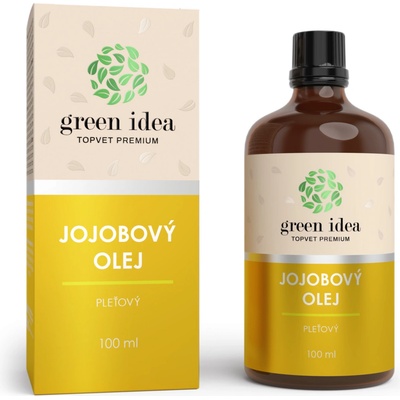 Green idea Jojobový olej 100 % s vitaminem E 100 ml
