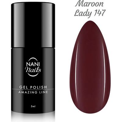 NANI gel lak Amazing Line Maroon Lady 5 ml – Zboží Dáma