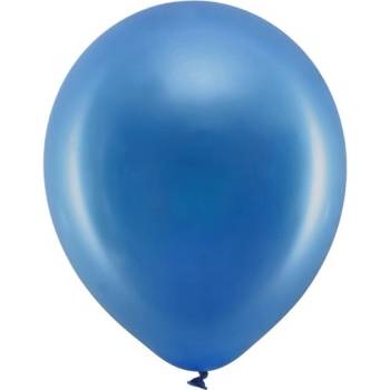 Party Deco Латексови Балони Металик, Нави Синьо 30см