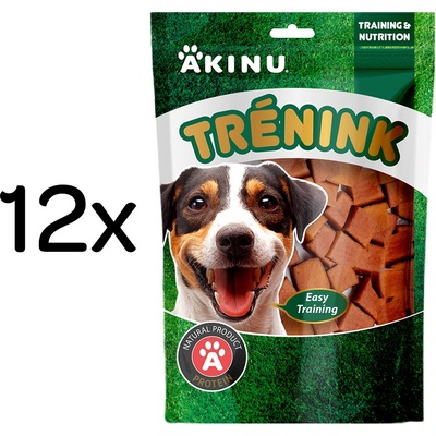 Akinu Trénink Lososové kostky 12 x 120 g