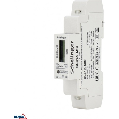 Počítadlo Schelinger 230 V IP20 5 A