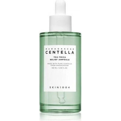 SKIN1004 Серум за акнеична кожа с центела от Мадагаскар и чай от трица, Skin1004 Madagascar Centella Tea-Trica Soothing & Moisturizing Serum Face for Acne 100ml