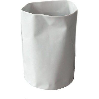 Ćmielów Design Studio Ваза с нестандартна форма Ćmielów ниска бяла (0898680X4CD01)