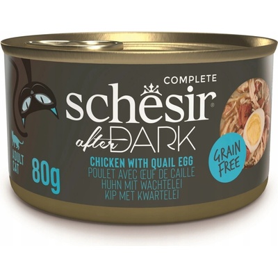 Schesir After Dark Kuracie Mäso s vajíčkom 80 g