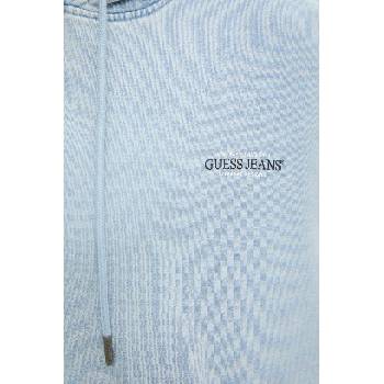 Guess Jeans Суичър с качулка дамски памучен (W5GQ32.KCTJ1)