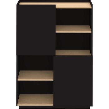 TemaHome Черна матова етажерка 100x147 cm Nina - TemaHome (9500.407017)