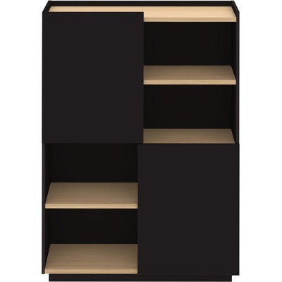 TemaHome Черна матова етажерка 100x147 cm Nina - TemaHome (9500.407017)