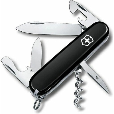 Plastimex 12-funkcí 91mm SPARTAN černý 1.3603.3, kapesní Victorinox