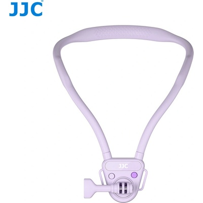 JJC Magnetický držiak na krk pre akčnú kameru, fialový MNM-AC1 PURPLE