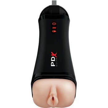 Image 1 of Pipedream Extreme Elite Talk Back Super Stroker Flesh