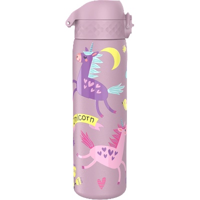 ION8 Бутилка за вода Ion8 Print, мет, 600ml, Unicorns (32035-А-ЕДНОРОЗИ)