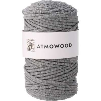 Atmowood priadza 5 mm - tmavosivá