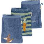 Sterntaler Детска плажна кърпа Sterntaler Kid's Waschlappen 3-Pack Beach towel - Mittelblau / Emmilius - размер One Size (581-0396-0211)