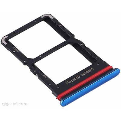 Xiaomi Mi 10 Lite 5G SIM tray modrý, držák, šuplík