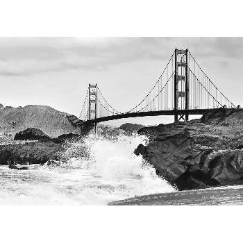 W&G Vliesová fototapeta Golden Gate Bridge 366 x 254 cm
