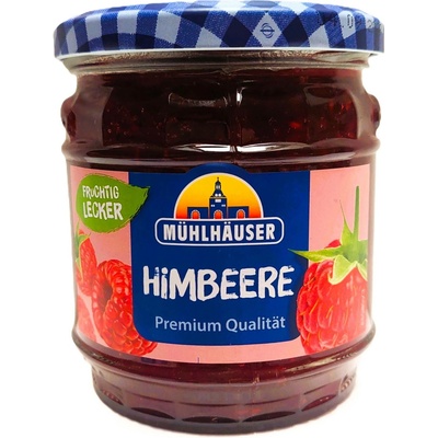 MÜHLHAUSER Konfitüre Himbeere malinová marmeláda 450g