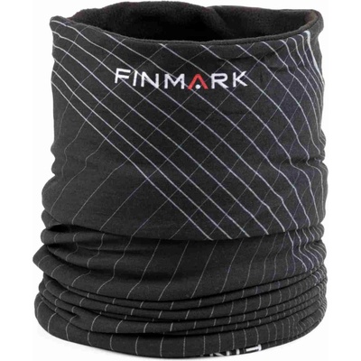 Finmark multifunkční šátek černá bílá