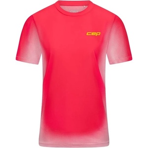 CEP Дамска тениска CEP Women's Run Shirt Short Sleeve Running shirt - Pink / Fade (916-3534-0613)