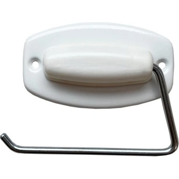 CZ držák WC papíru bílý kovový závěs