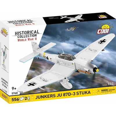 Cobi 5768 II WW Junkers JU 87D-3 STUKA, 1:32, 556 k, 2 f – Zboží Dáma