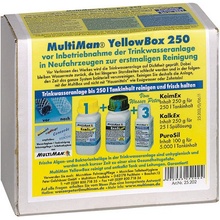 MultiMan Kompletní sada pro použití před uvedením systémů pitné vody Yellow Box 250 250 g