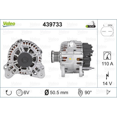 VALEO Alternátor 439733