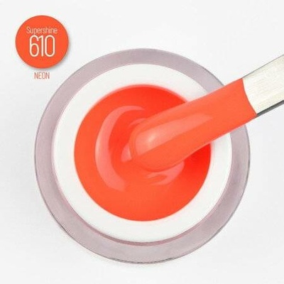 Moyra Supershine barevný gel Vivid orange 610 5 g