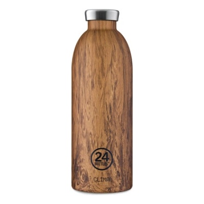24 Bottles Nerezová Termo láhev Clima Wood Sequoia 850 ml