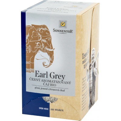 Zdravý Cukr Bio Earl Grey černý porcovaný čaj 27 g